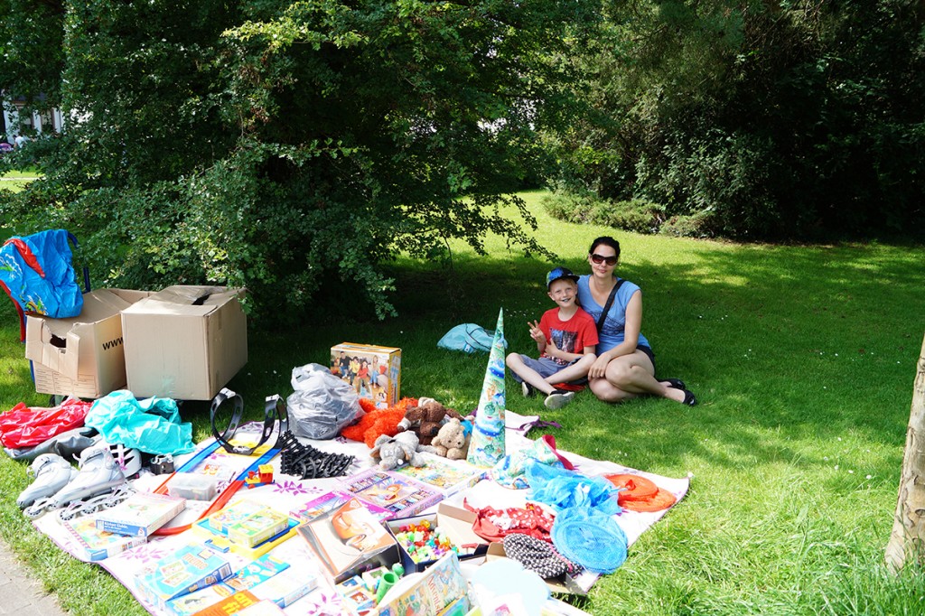 webStadtpark LA - Flohmarkt, Straßenkünstler Chriss1