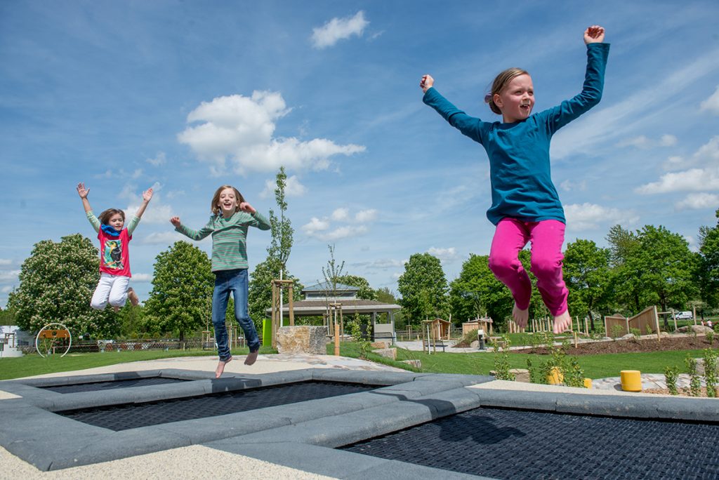 Die Vorfreude ist riesig: Am Wochenende wird die „alla hopp!“-Anlage im Bürgerhauspark in Bürstadt an drei Tagen feierlich eröffnet. Foto: Dietmar Hopp Stiftung